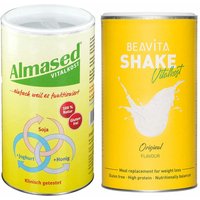 Beavita Vitalkost Original Vanille + Almased Vita Pflanzen-Eiweißkost von BEAVITA