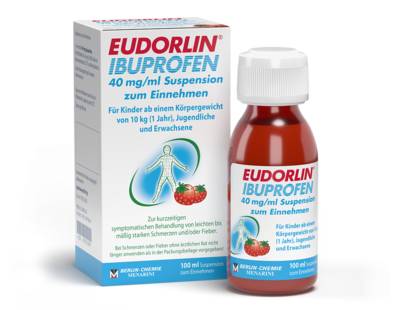 EUDORLIN Ibuprofen 40 mg/ml Suspension z.Einnehmen 100 ml von BERLIN-CHEMIE AG