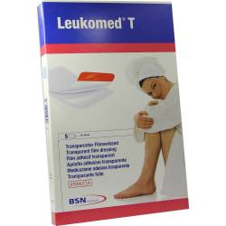 LEUKOMED transp.sterile Pflaster 11x14 cm 5 St Pflaster von BSN medical GmbH