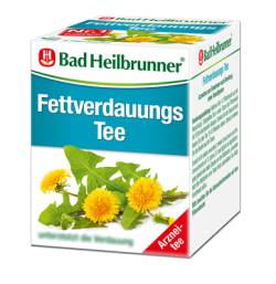 BAD HEILBRUNNER Fettverdauungstee Filterbeutel 8X1.8 g von Bad Heilbrunner Naturheilm.GmbH&Co.KG