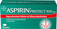 ASPIRIN Protect 100 mg magensaftres.Tabletten 98 St von Bayer Vital GmbH GB Pharma