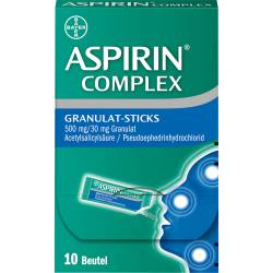 ASPIRIN COMPLEX GRANULAT-STICKS von Bayer Vital GmbH Geschäftsbereich Selbstmedikation
