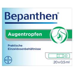 Bepanthen Augentropfen EDP 20 X 0.5 ml Augentropfen von Bayer Vital GmbH Geschäftsbereich Selbstmedikation