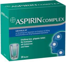 ASPIRIN COMPLEX Granulat 20 St von Bayer Vital GmbH
