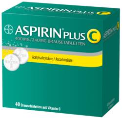 ASPIRIN plus C Brausetabletten 40 St von Bayer Vital GmbH