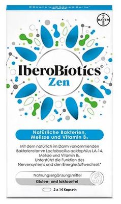 IBEROBIOTICS Zen Kapseln 15,6 g von Bayer Vital GmbH