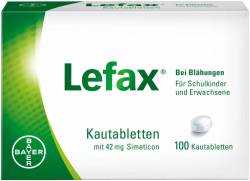 LEFAX 100 St Kautabletten von Bayer Vital GmbH Geschäftsbereich Selbstmedikation