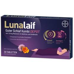 LUNALAIF Guter Schlaf Kombi Depot Tabletten 30 St von Bayer Vital GmbH