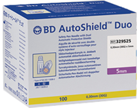 BD AUTOSHIELD Duo Sicherheits-Pen-Nadeln 5 mm 100 St von embecta GmbH