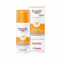 EUCERIN Sun Fluid Pigment Control mittel LSF 50+ 50 ml von Beiersdorf AG Eucerin