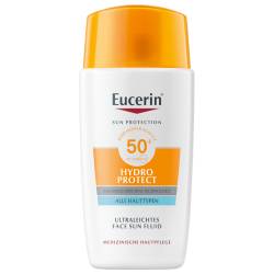 Eucerin HYDRO PROTECT Ultraleichtes Face Sun Fluid LSF 50+ von Beiersdorf AG Eucerin