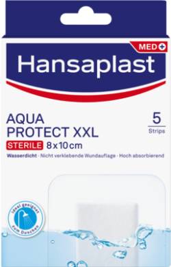 HANSAPLAST Aqua Protect Wundverb.steril 8x10 cm 5 St von Beiersdorf AG