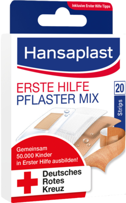 HANSAPLAST Erste Hilfe Pflaster Mix 20 St von Beiersdorf AG