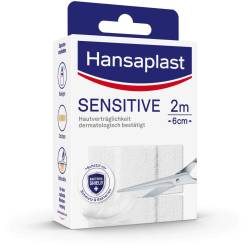 Hansaplast Sensitive 2 m x 6 cm 1 Pflaster von Beiersdorf AG