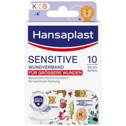 Hansaplast Sensitive Kids Wundverband XL, 6cm x 7cm von Beiersdorf AG