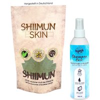 Bellfor Sparset gegen Schuppen beim Hund mit Shiimun Skin und Hundeshampoo Care von Bellfor