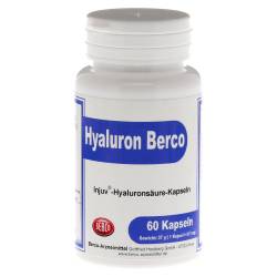 "HYALURON BERCO Injuv Kapseln 60 Stück" von "Berco - Arzneimittel, Gottfried Herzberg GmbH"