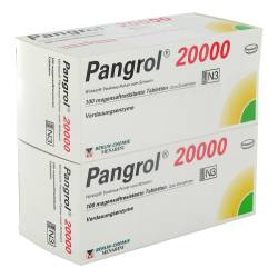 "Pangrol 20000 Tabletten magensaftresistent 200 Stück" von "Berlin-Chemie AG"