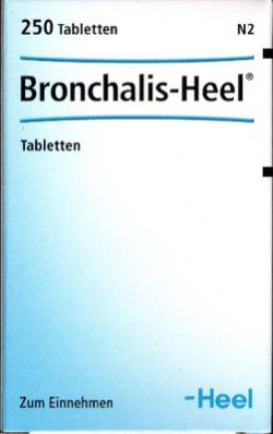 BRONCHALIS Heel Tabletten 250 St von Biologische Heilmittel Heel GmbH
