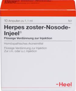 HERPES ZOSTER Nosode Injeel Ampullen 10 St von Biologische Heilmittel Heel GmbH