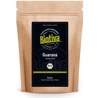 Biotiva Guarana Pulver Bio von Biotiva