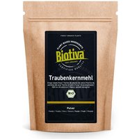 Biotiva Traubenkernmehl Bio von Biotiva