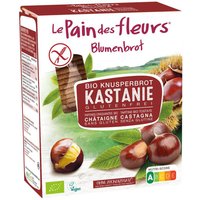 Blumenbrot Kastanien Schnitten BIO glutenfrei von Blumenbrot