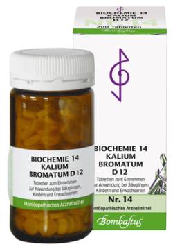 BIOCHEMIE 14 Kalium bromatum D 12 Tabletten 200 St von Bombastus-Werke AG