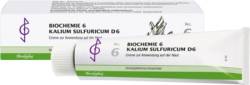 BIOCHEMIE 6 Kalium sulfuricum D 6 Creme von Bombastus-Werke AG