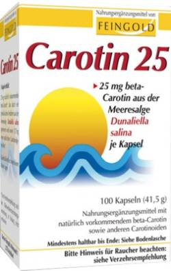 CAROTIN 25 Feingold Kapseln von Burton Feingold