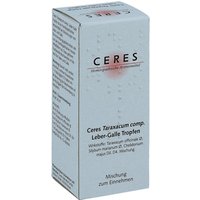 Ceres Taraxacum compositus Leber-Galle Tropfen von CERES
