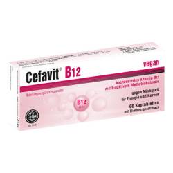 CEFAVIT B12 Kautabletten 21 g von Cefak KG