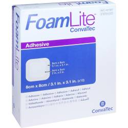 FOAM LITE ConvaTec adhäsiv PU-Schaumverb.8x8 cm von ConvaTec (Germany) GmbH