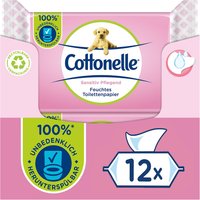 Cottonelle Feuchtes Toilettenpapier Sensitive Pflegend Parfümfrei von Cottonelle®