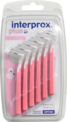 INTERPROX plus nano rosa Interdentalbürste von DENTAID GmbH