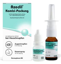 AZEDIL Kombi-Packung 0,5mg/ml AT 1mg/ml Nasenspr. 1 St von DERMAPHARM AG