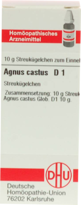 AGNUS CASTUS D 1 Globuli 10 g von DHU-Arzneimittel GmbH & Co. KG