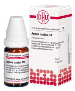AGNUS CASTUS D 3 Globuli 10 g von DHU-Arzneimittel GmbH & Co. KG