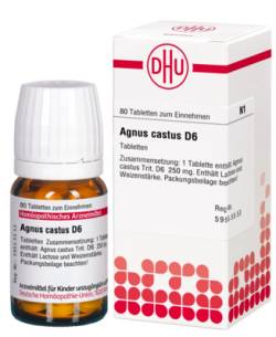 AGNUS CASTUS D 6 Tabletten 80 St von DHU-Arzneimittel GmbH & Co. KG