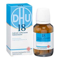 BIOCHEMIE DHU 18 Calcium sulfuratum D 6 Tabletten 420 St von DHU-Arzneimittel GmbH & Co. KG