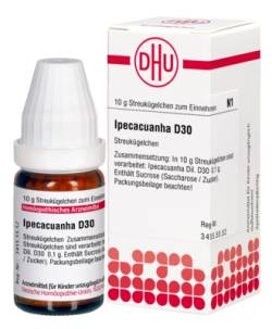 IPECACUANHA D 30 Globuli 10 g von DHU-Arzneimittel GmbH & Co. KG