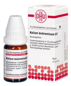 KALIUM BICHROMICUM D 12 Globuli 10 g von DHU-Arzneimittel GmbH & Co. KG