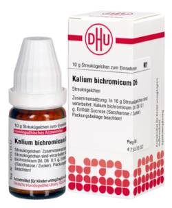 KALIUM BICHROMICUM D 6 Globuli 10 g von DHU-Arzneimittel GmbH & Co. KG