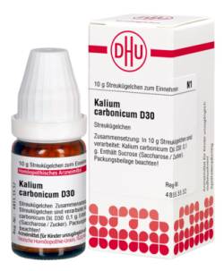 KALIUM CARBONICUM D 30 Globuli 10 g von DHU-Arzneimittel GmbH & Co. KG
