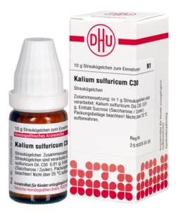 KALIUM SULFURICUM C 30 Globuli 10 g von DHU-Arzneimittel GmbH & Co. KG
