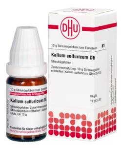 KALIUM SULFURICUM D 6 Globuli 10 g von DHU-Arzneimittel GmbH & Co. KG