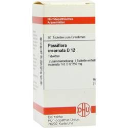 PASSIFLORA INCARNATA D 12 Tabletten 80 St von DHU-Arzneimittel GmbH & Co. KG
