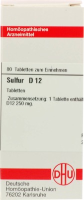 SULFUR D 12 von DHU-Arzneimittel GmbH & Co. KG