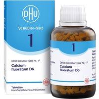 DHU SchÃ¼Ãler-Salz Nummer 1 Calcium fluoratum D6 Tabletten von DHU