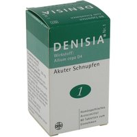 Denisia 1 Schnupfen Tabletten von DHU